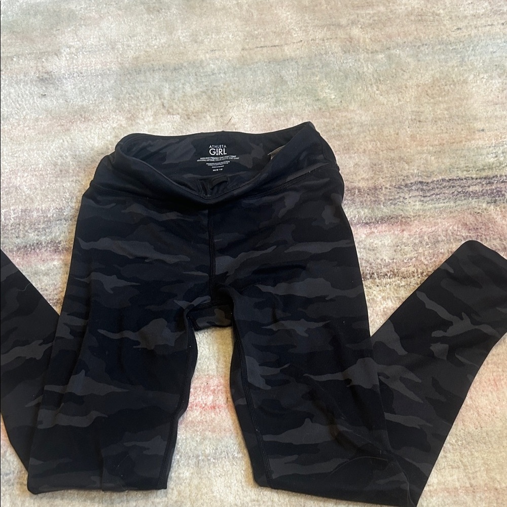 The Children's Place Black Camouflage Leggings